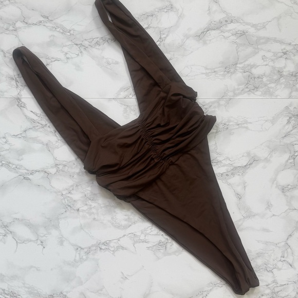Riot swim echo one piece chocolate XS - Picture 2 of 5